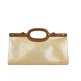 Louis Vuitton Yellow Monogram Vernis Roxbury Drive 2Way Handbag