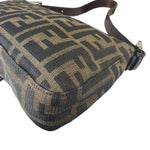 Fendi Beige/Brown Zucca Baguette