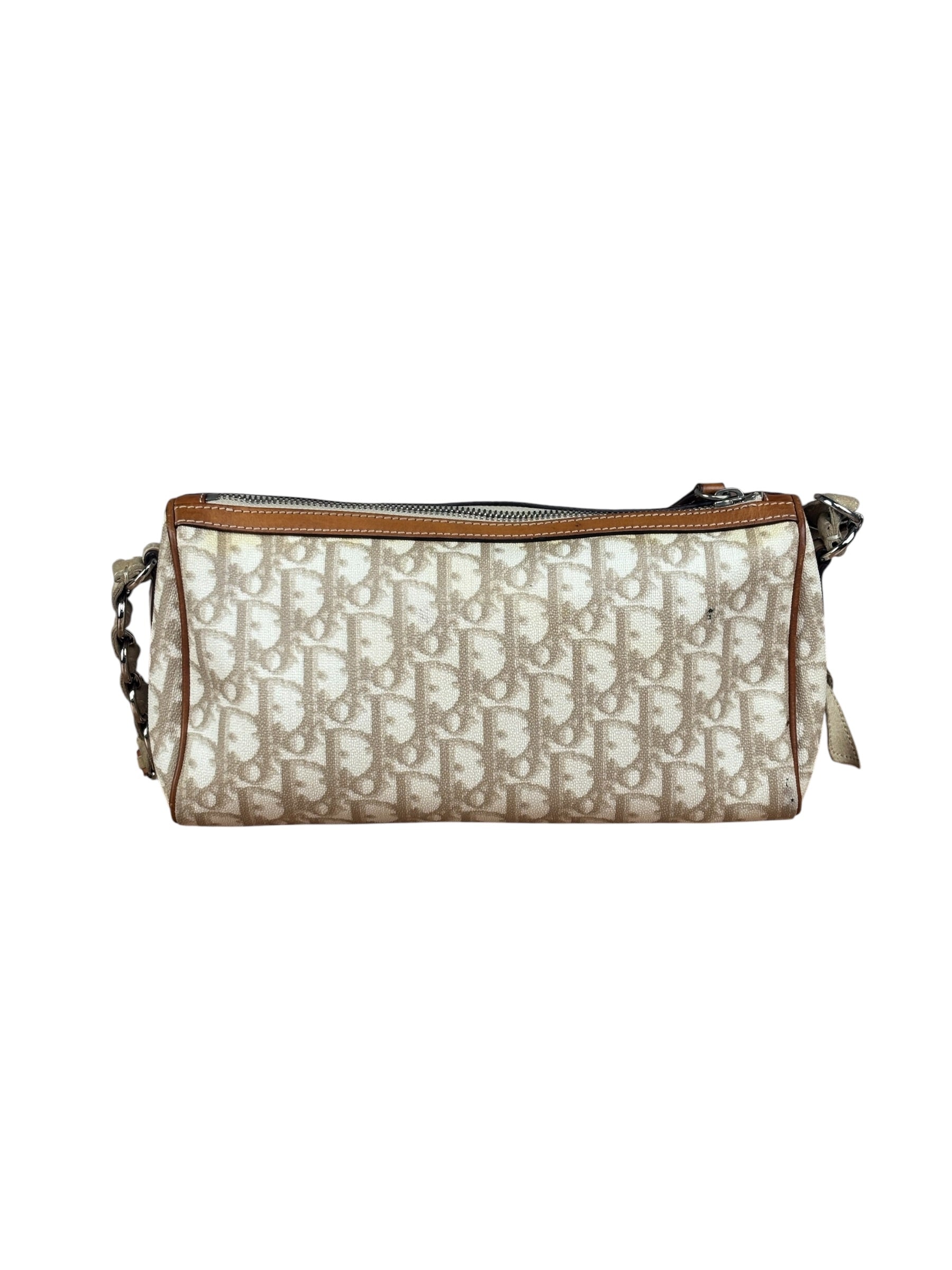 Christian Dior Vintage Trotter Romantique Baguette Shoulder Bag