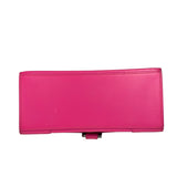Balenciaga Pink Leather Hourglass Two-Way Bag