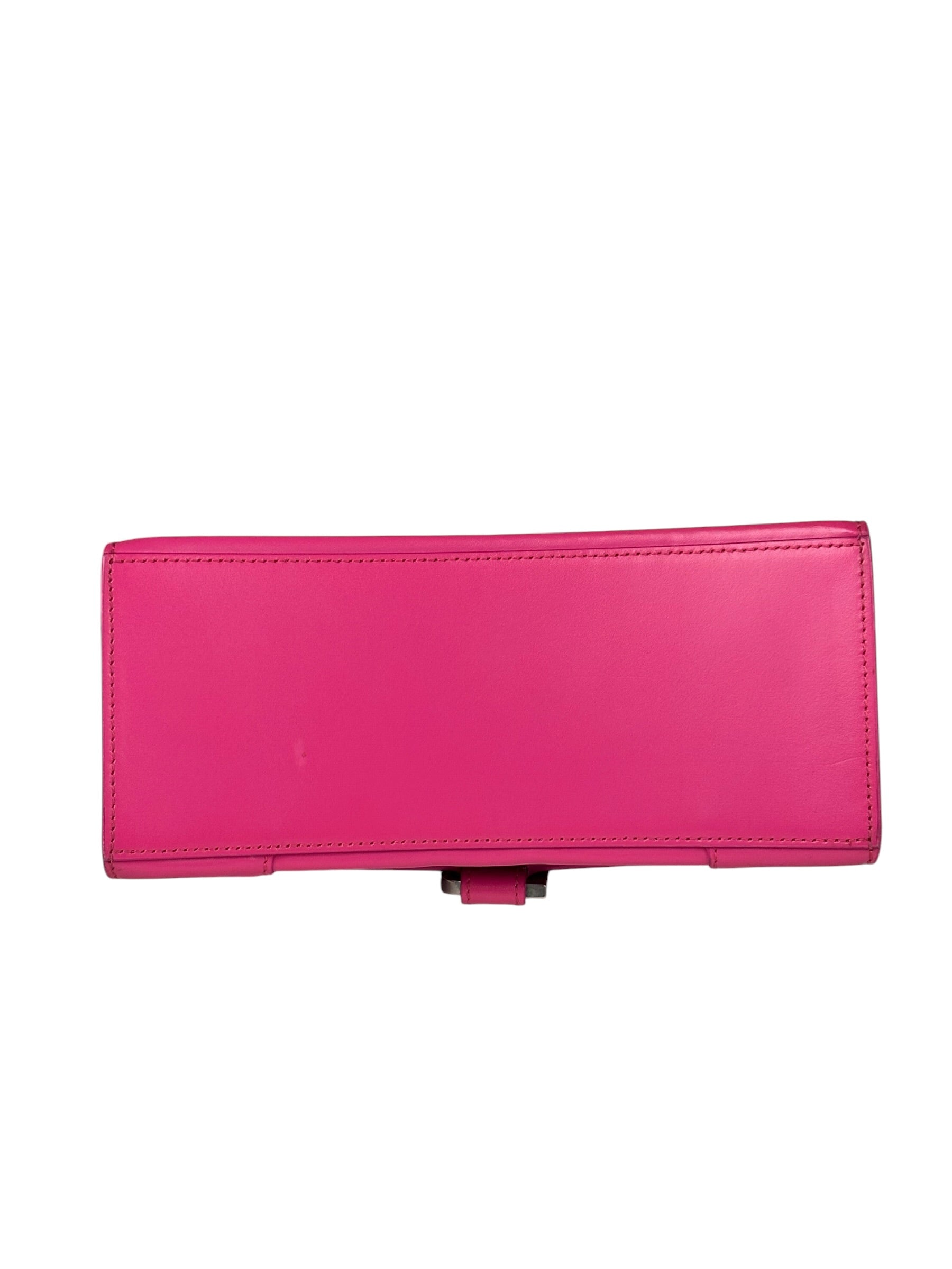 Balenciaga Pink Leather Hourglass Two-Way Bag