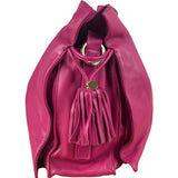 Loewe Pink Calfskin Flamenco Crossbody Bag