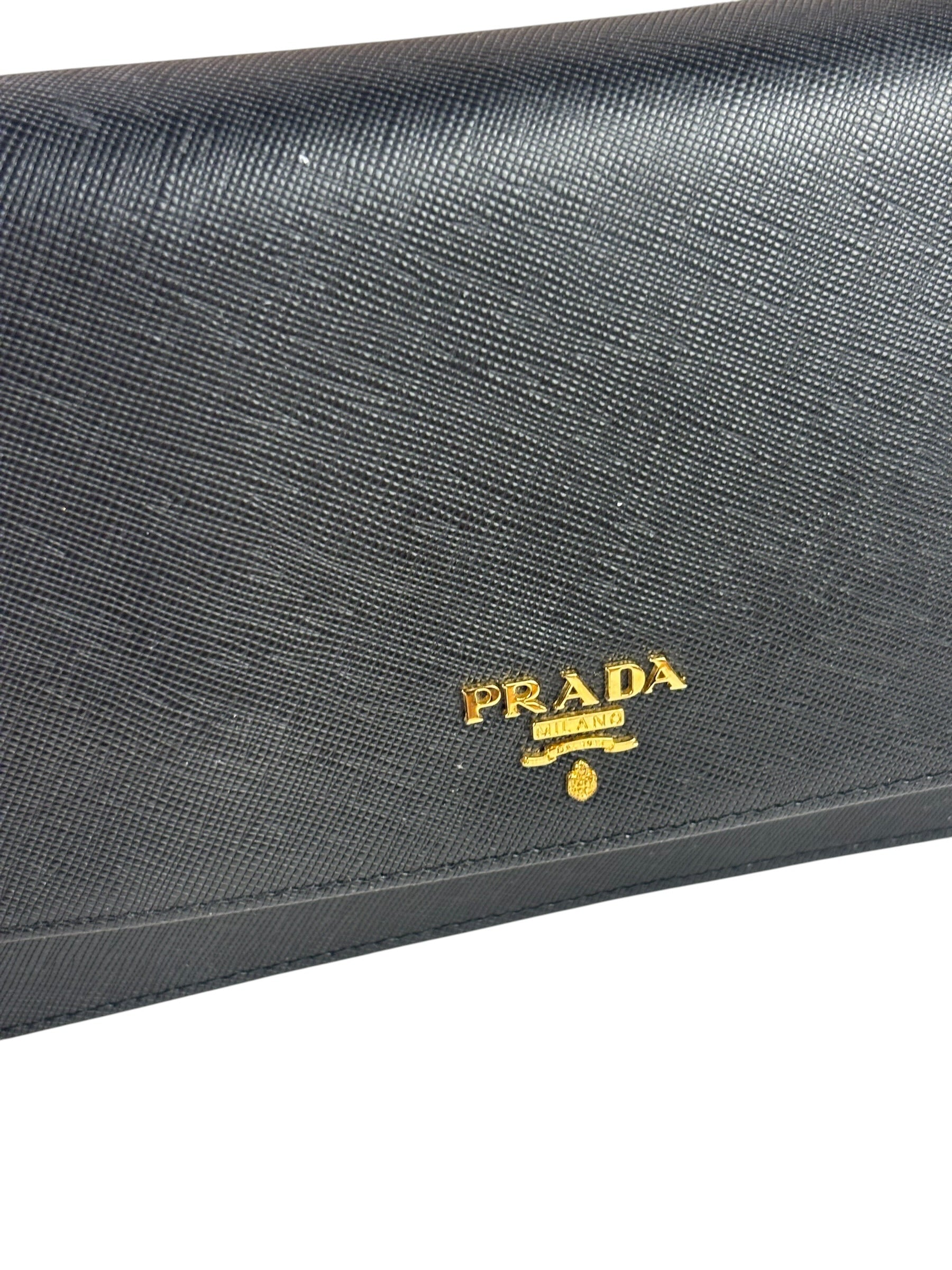 Prada Saffiano Leather Crossbody Bag