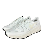 Golden Goose White Running Sole Sneakers
