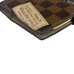 Louis Vuitton Damier Ebene Trunk & Labels Small Ring Agenda Cover