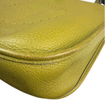 Hermes Green Leather Evelyne TMP Crossbody Bag