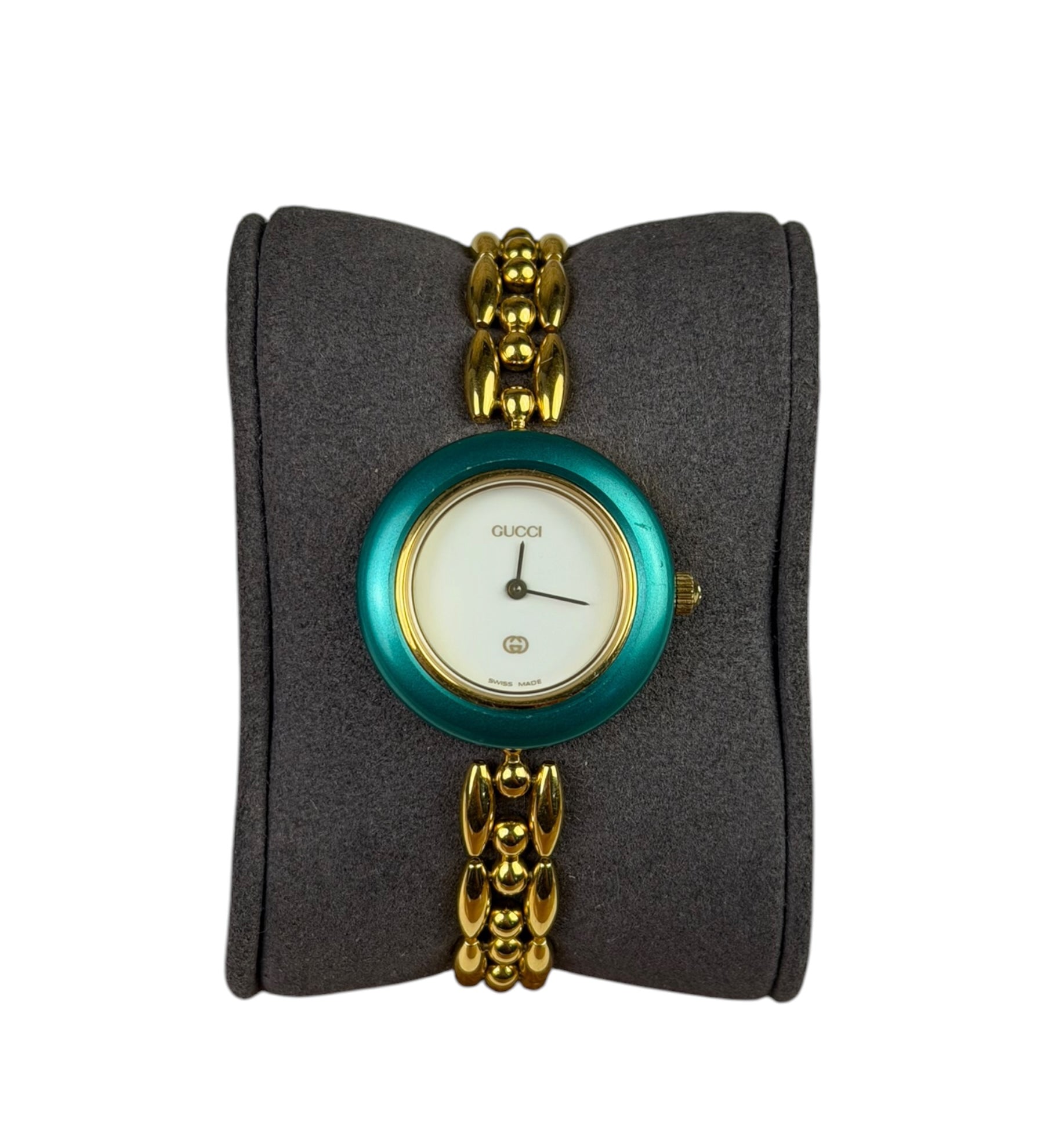 Gucci Interchangeable Bezel Chain Link Band