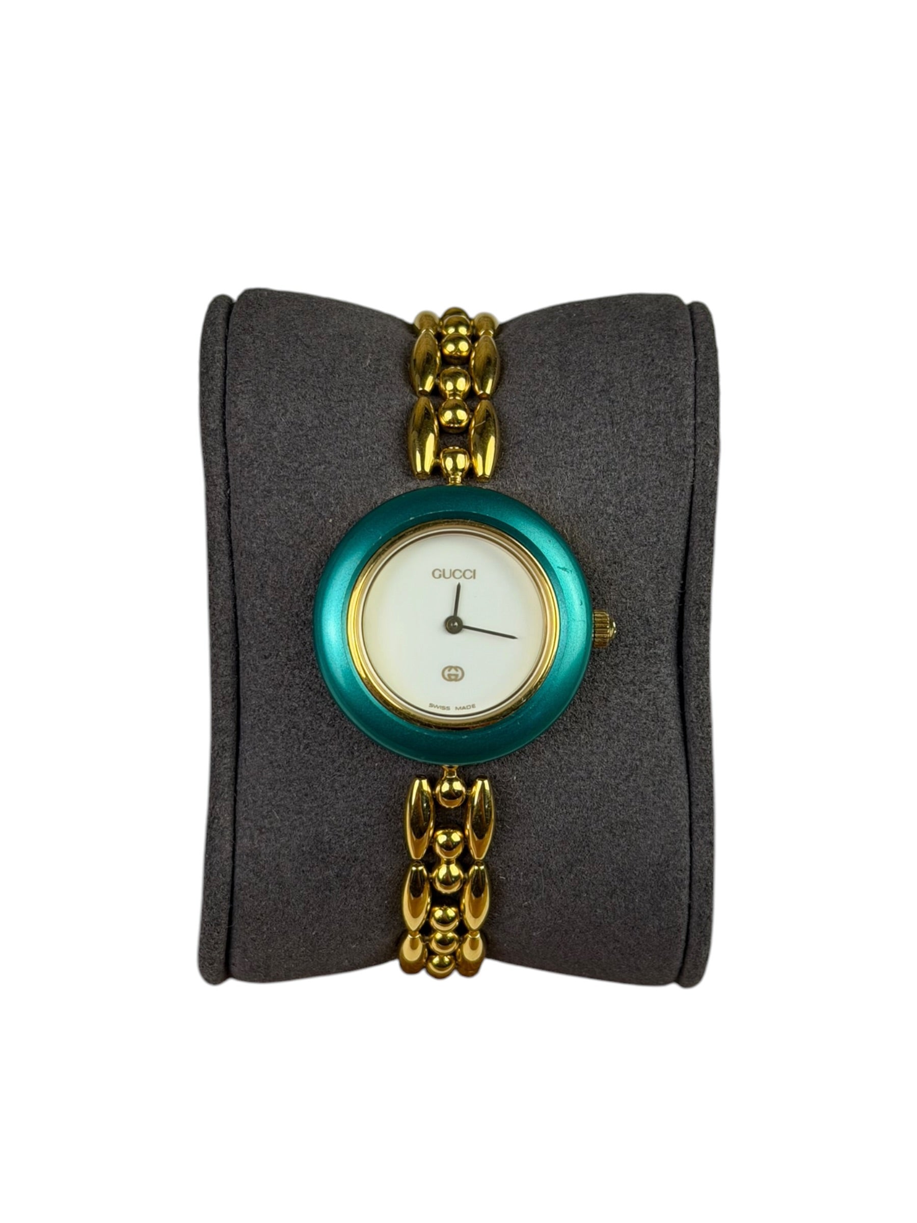 Gucci Interchangeable Bezel Chain Link Band