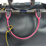 Fendi Black Leather 3 Jours Two-Way Bag