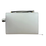 Gucci Ivory Leather Zumi Two-Tone GG Crossbody Bag