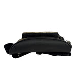Gucci Beige/Black Leather GG Eden Belt Bag