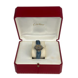 Cartier Must De 21 Blue Ostrich Strap