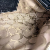 Coach Black Leather Soho Hobo Pochette