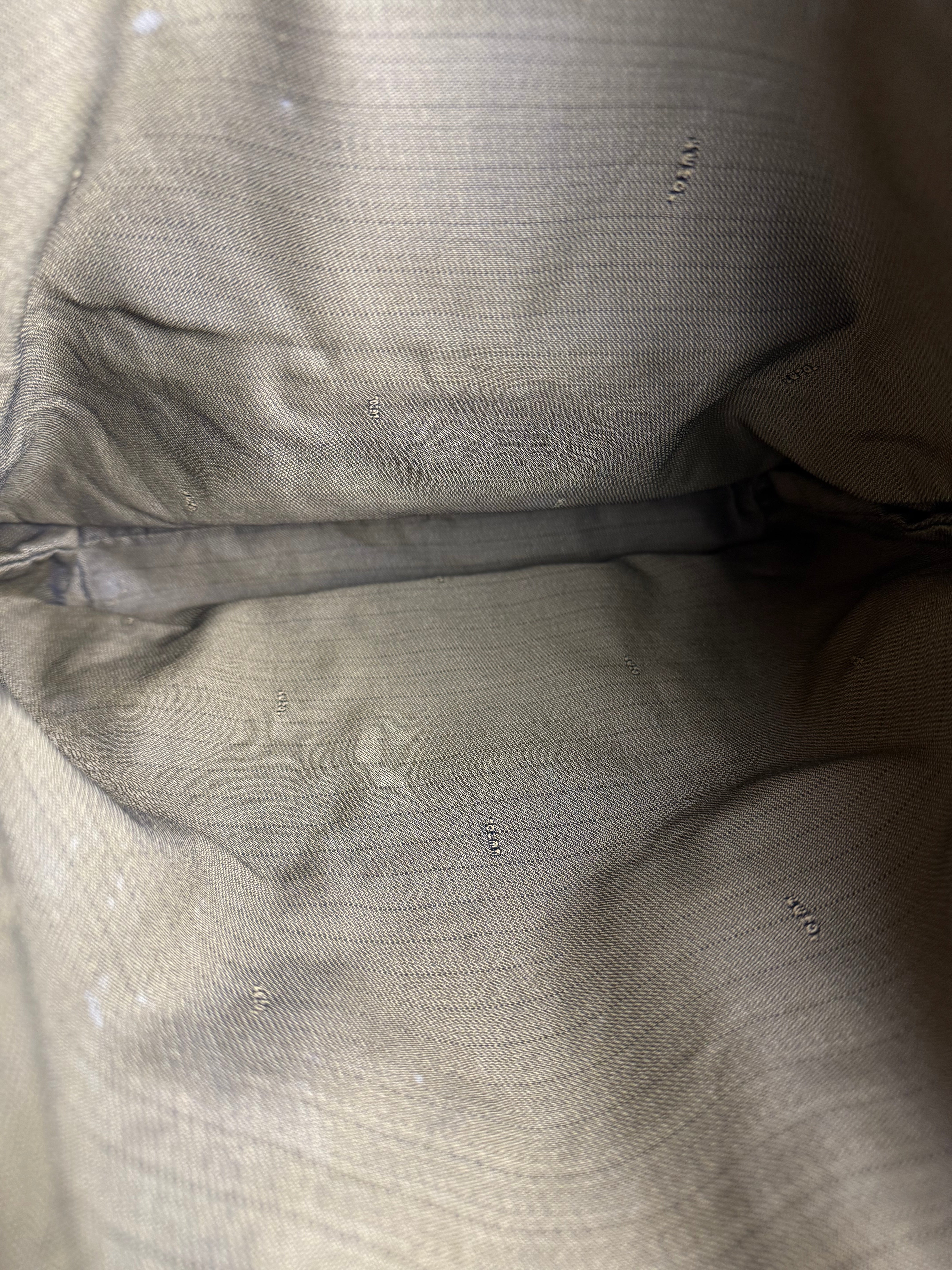 Fendi FF Canvas Top Handle Zip Tote