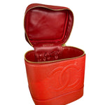 Chanel Red Caviar Vanity Cosmetic Case