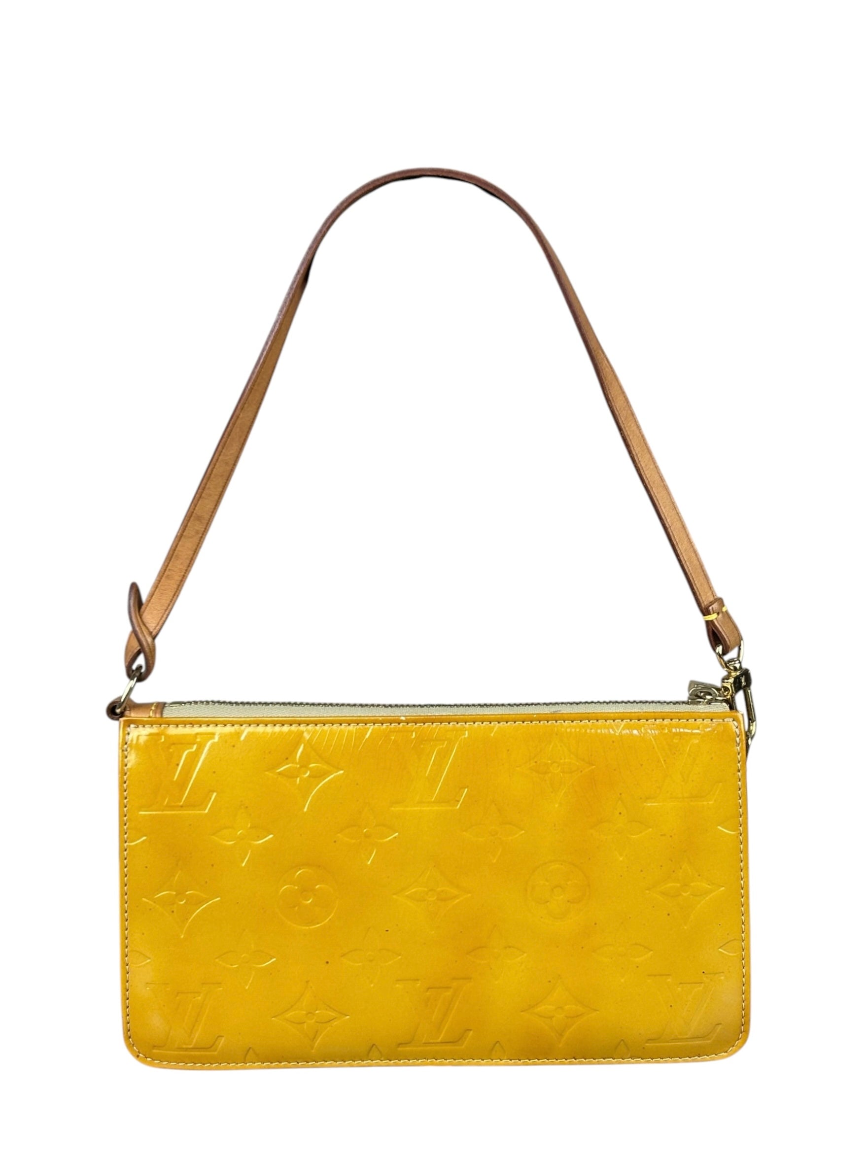 Louis Vuitton Yellow Vernis Lexington Pochette