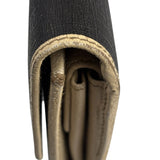 Gucci Vintage Leather Unisex Trifold Wallet