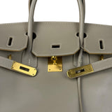 Hermes Birkin 30 Argile Box Brushed Gold 2003