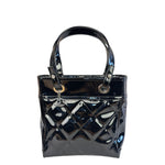 Chanel Black Leather Paris-Biarritz Tote