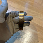 Seiko Day-Date Champagne Stick Dial Gold Plated