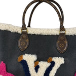 Louis Vuitton OnTheGo Black Leather 2020 Teddy Collection