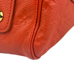 Louis Vuitton Orange Monogram Empreinte Speedy Bandouliere 30