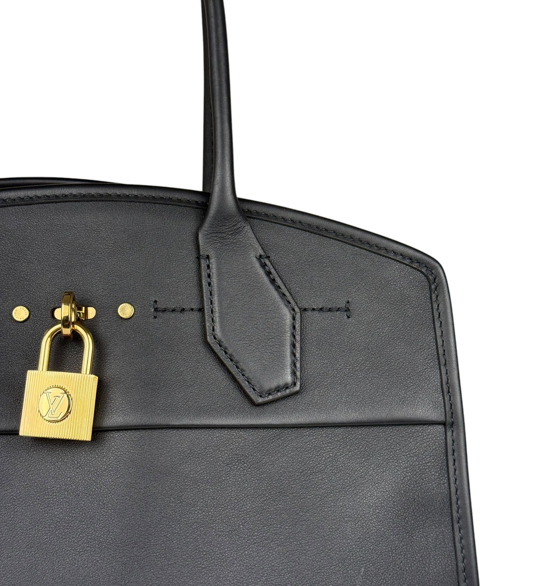 Louis Vuitton Calfskin City Steamer GM