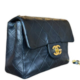 Chanel Black Leather Classic Mini Flap Bag ‘94-‘96