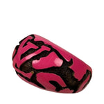 Louis Vuitton Pink GA0079 Leo Monogram Wood Ring M