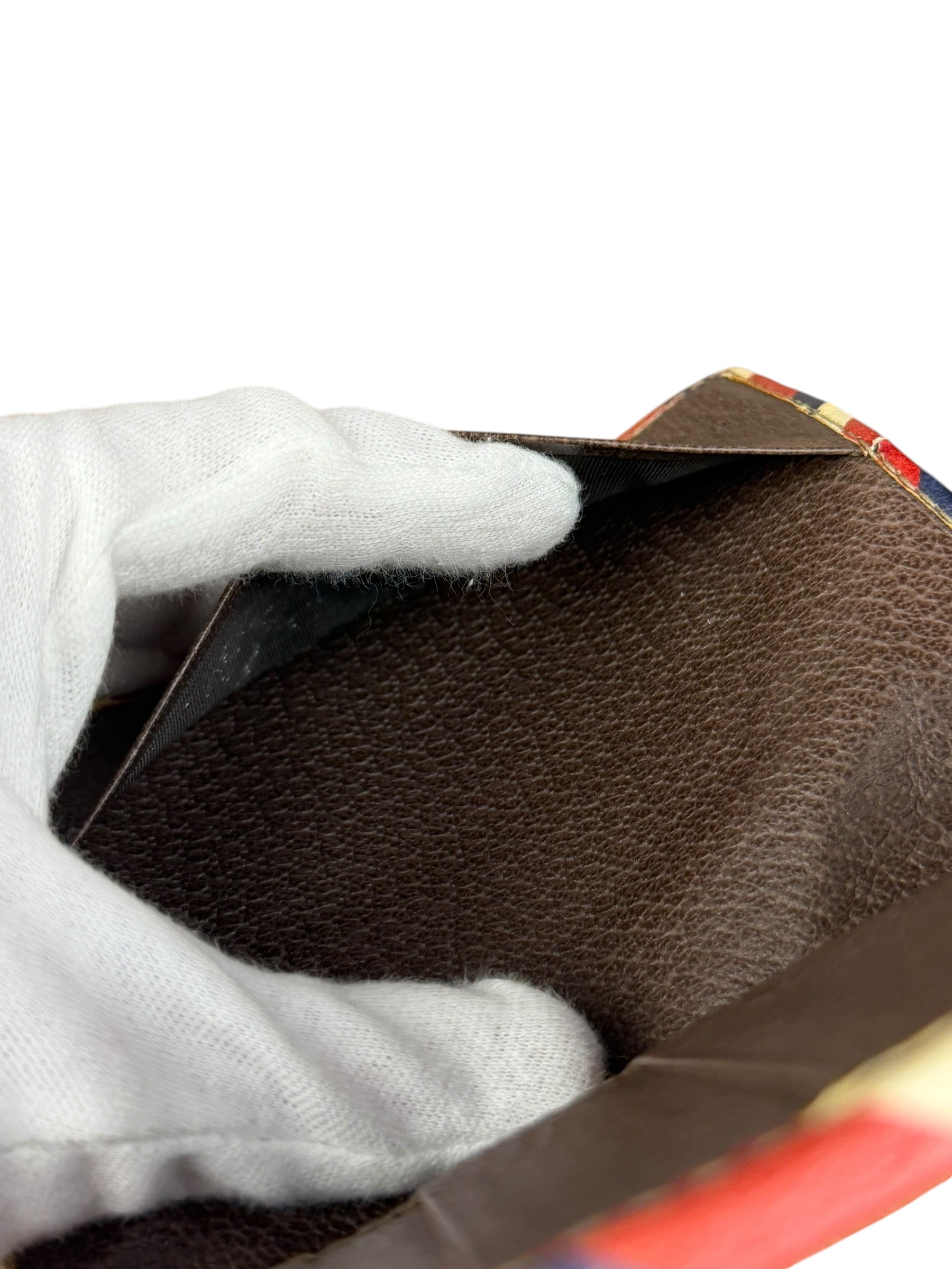 Gucci GG Courrier Bifold Wallet/Passport Holder