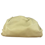 Bottega Veneta Beige Leather Pouch Clutch