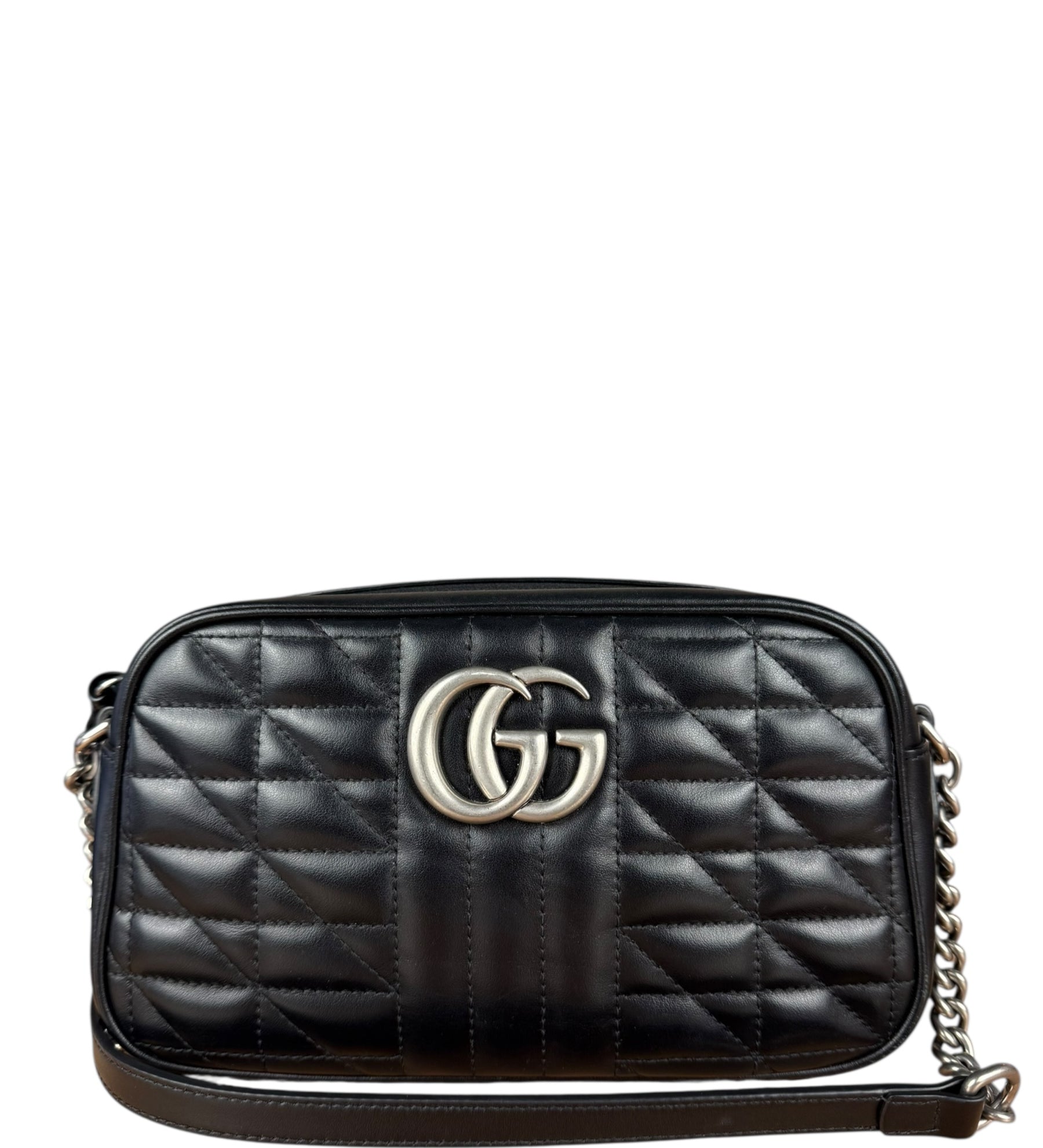 Gucci Matelasse Aria GG Crossbody Bag