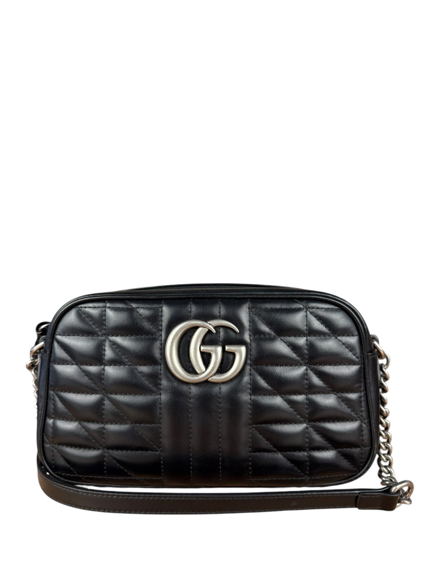 Gucci Matelasse Aria GG Crossbody Bag