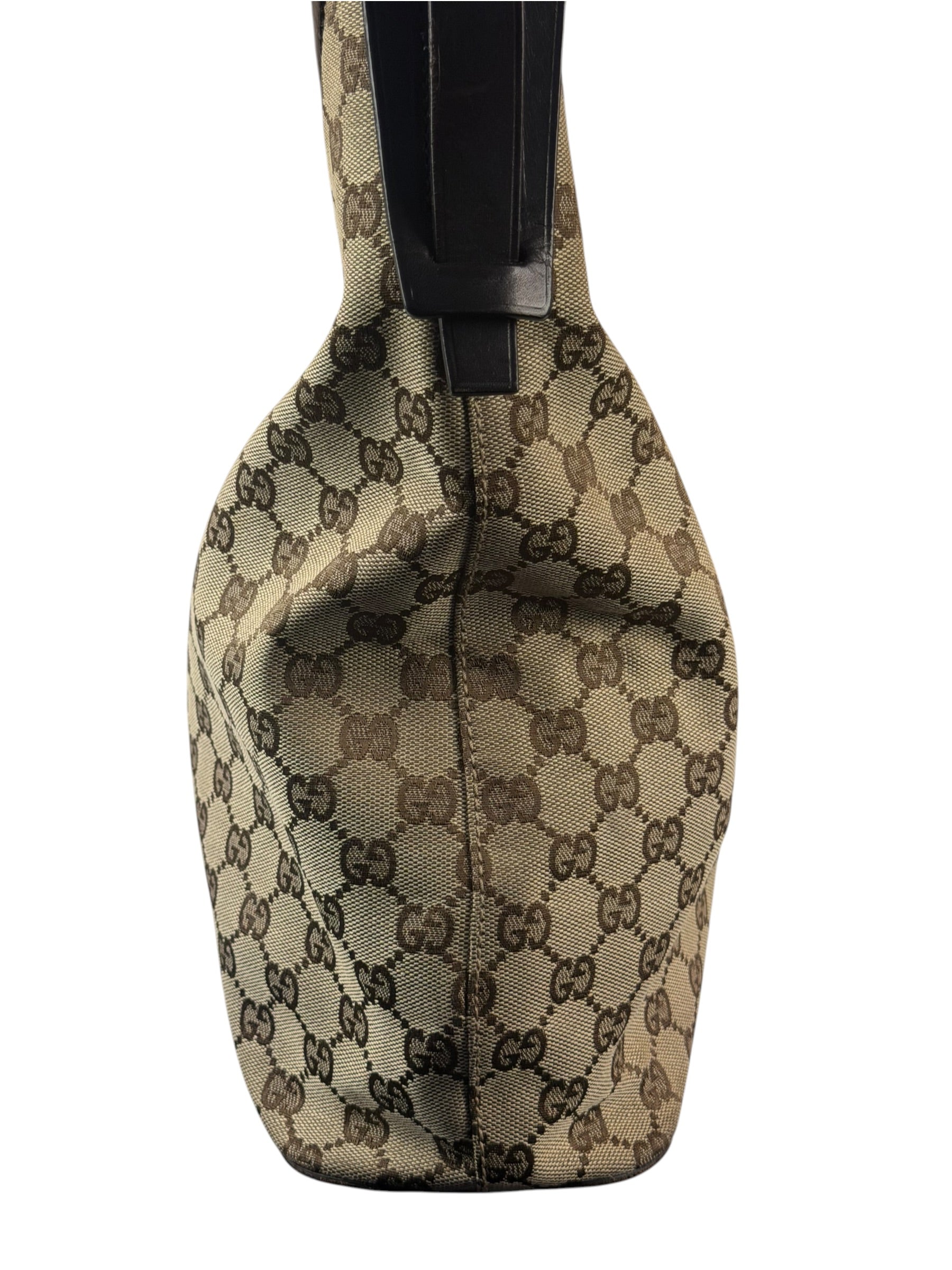 Gucci Brown GG Canvas Hobo Shoulder Bag