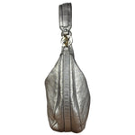 Gucci Vintage GG Metallic Leather Hobo Shoulder Bag