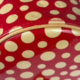Louis Vuitton x Yayoi Kusama Red/Yellow Vernis Dot Infinity Papillon 30