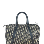 Christian Dior Vintage Trotter Oblique Bowling Mini Boston Hand Bag