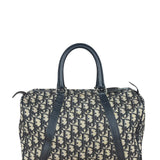 Christian Dior Vintage Trotter Oblique Bowling Mini Boston Hand Bag