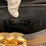 Chanel 31 Black Leather Quilted Shopping Clutch Shoulder Bag 2018