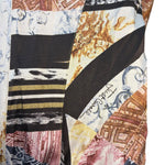 Roberto Cavalli Multicolor Cavalli Printed Silk Midi Shirt-Dress