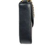 Louis Vuitton Black Leather Monogram Felicie Pochette