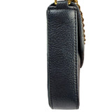 Louis Vuitton Black Leather Monogram Felicie Pochette