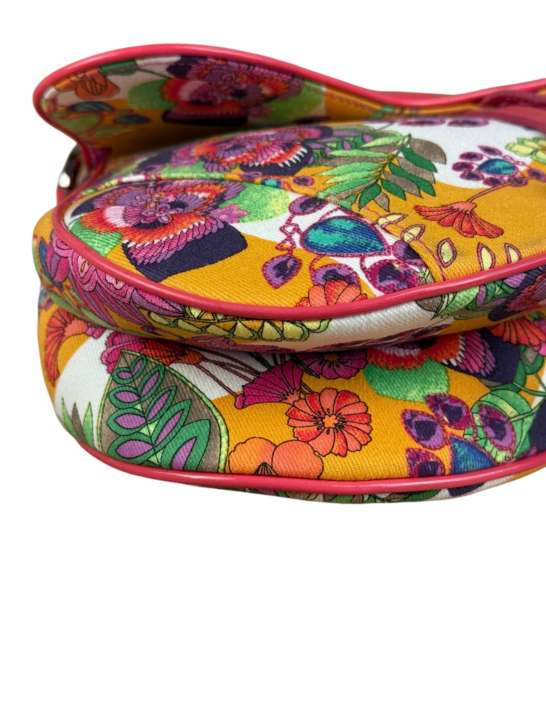 Christian Dior Floral Saddle Bag "Hawaiian Glamour"
