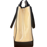 Gucci Cream/Beige Patent Leather Square Hand Bag