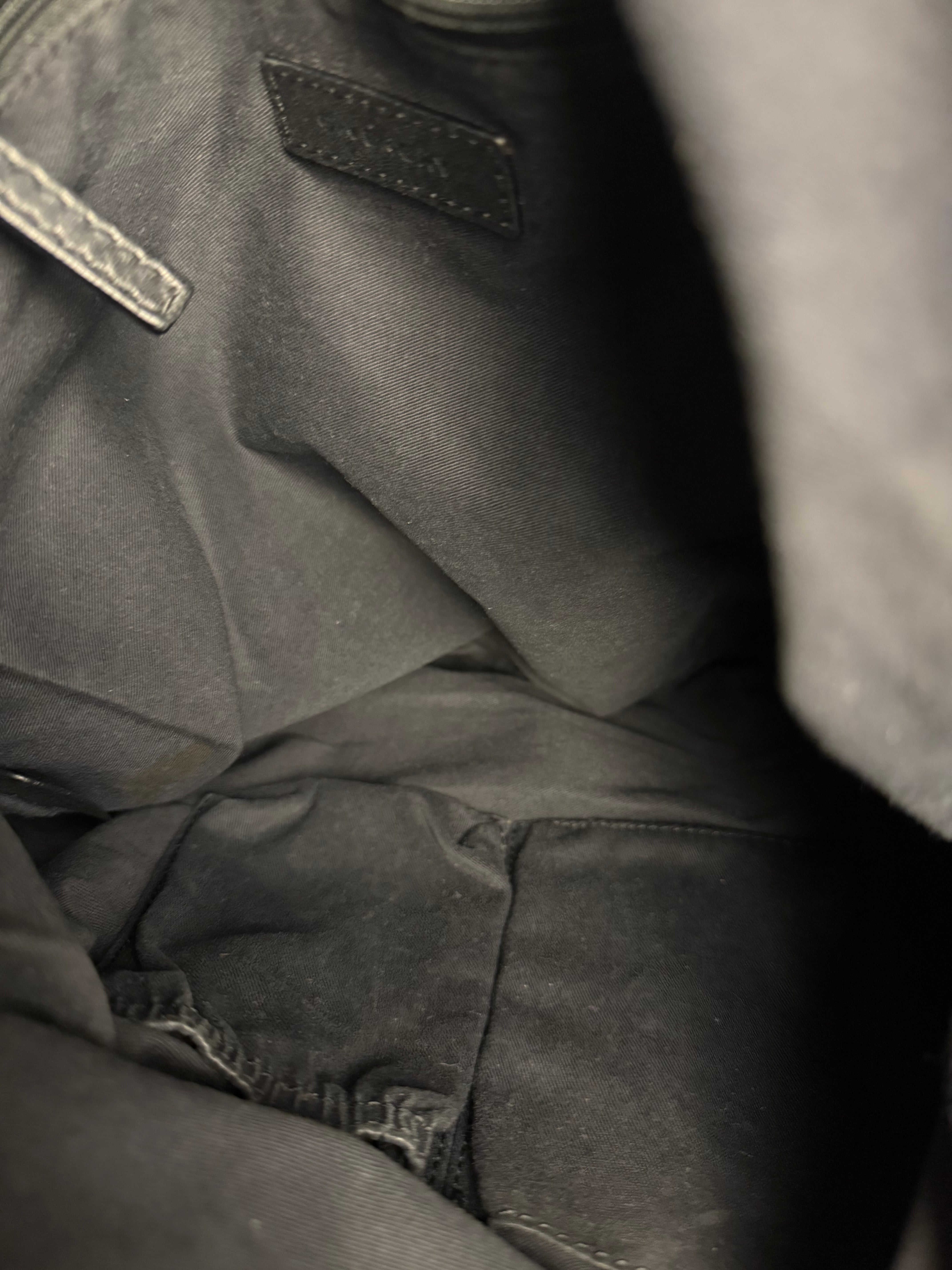 Givenchy Black Leather Hobo Bag