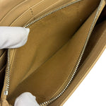 Fendi Beige Monster Face Leather Long Wallet