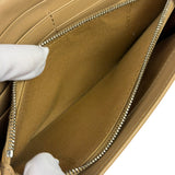 Fendi Beige Monster Face Leather Long Wallet