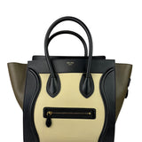 Celine Tri-Color Luggage Tote Bag
