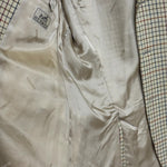 80s/90s Vintage Hermes Plaid Sportcoat (Distressed)