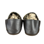 Fendi FF Zucca Canvas/Leather Slippers